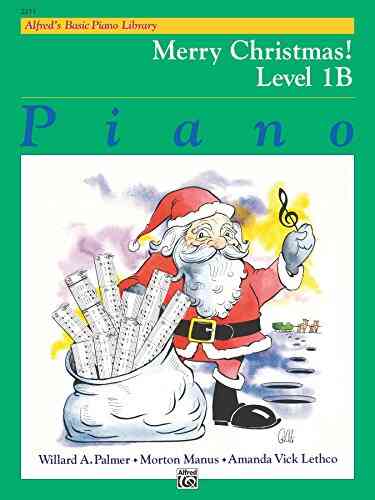 Alfred S Basic Piano Library Merry Christmas 1B: Learn To Play With This Esteemed Piano Method