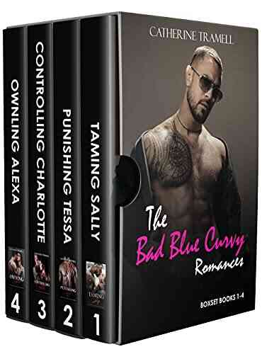The Bad Blue Curvy Romances Boxset 1 4: An Enemies To Lovers Romantic Romance (The Hot And Steamy Trio 1)