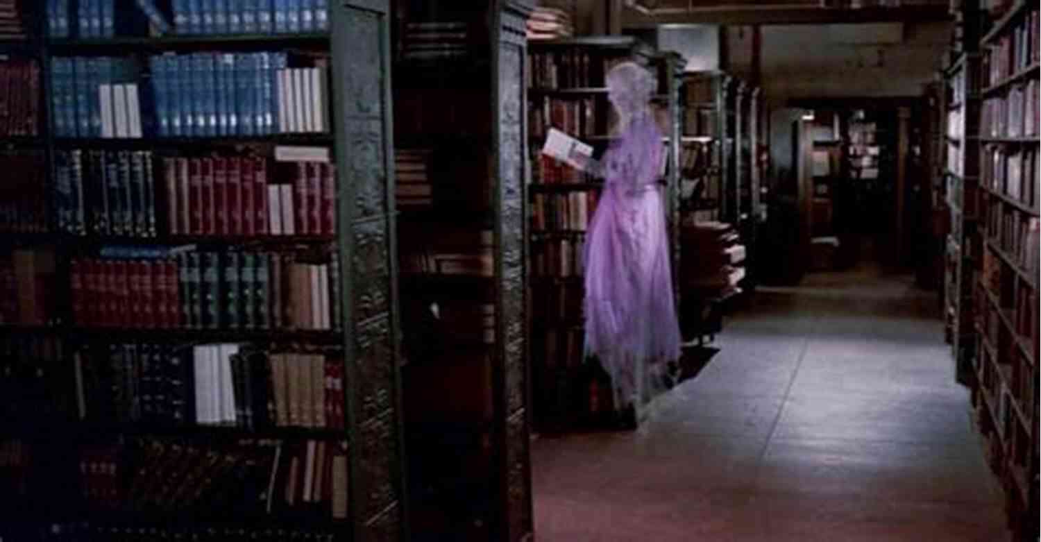 A Ghostly Figure Materializing Amidst The Books In A Haunted Library Ghost Stories Of An Antiquary (Haunted Library Horror Classics)