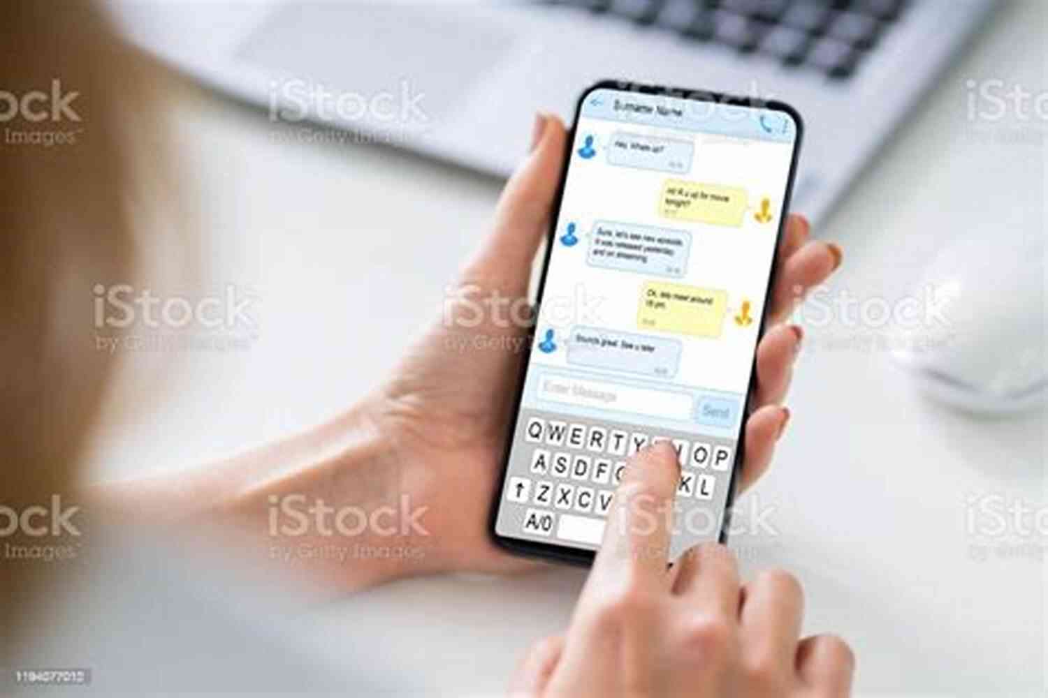 A Person Sending Direct Messages On A Smartphone How To Slide In The DM S: Getting The Girl Of Your Dreams Through Social Media