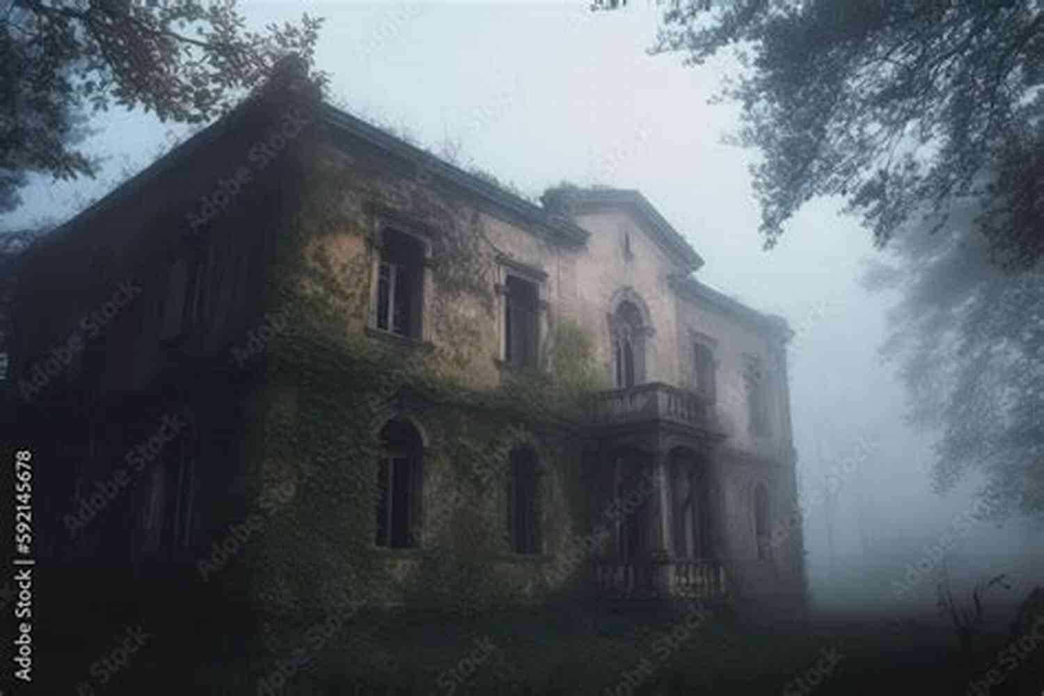 An Eerie Abandoned Mansion Shrouded In Fog Our Dancing Days: An Ann Kinnear Suspense Short (The Ann Kinnear Suspense Shorts 7)