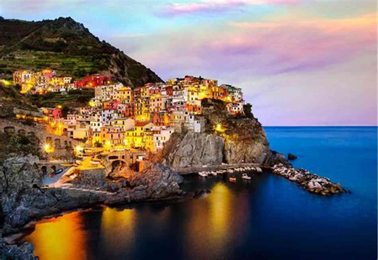 Cliffs Overlooking The Coastal Town Reminders Of Him: A Novel