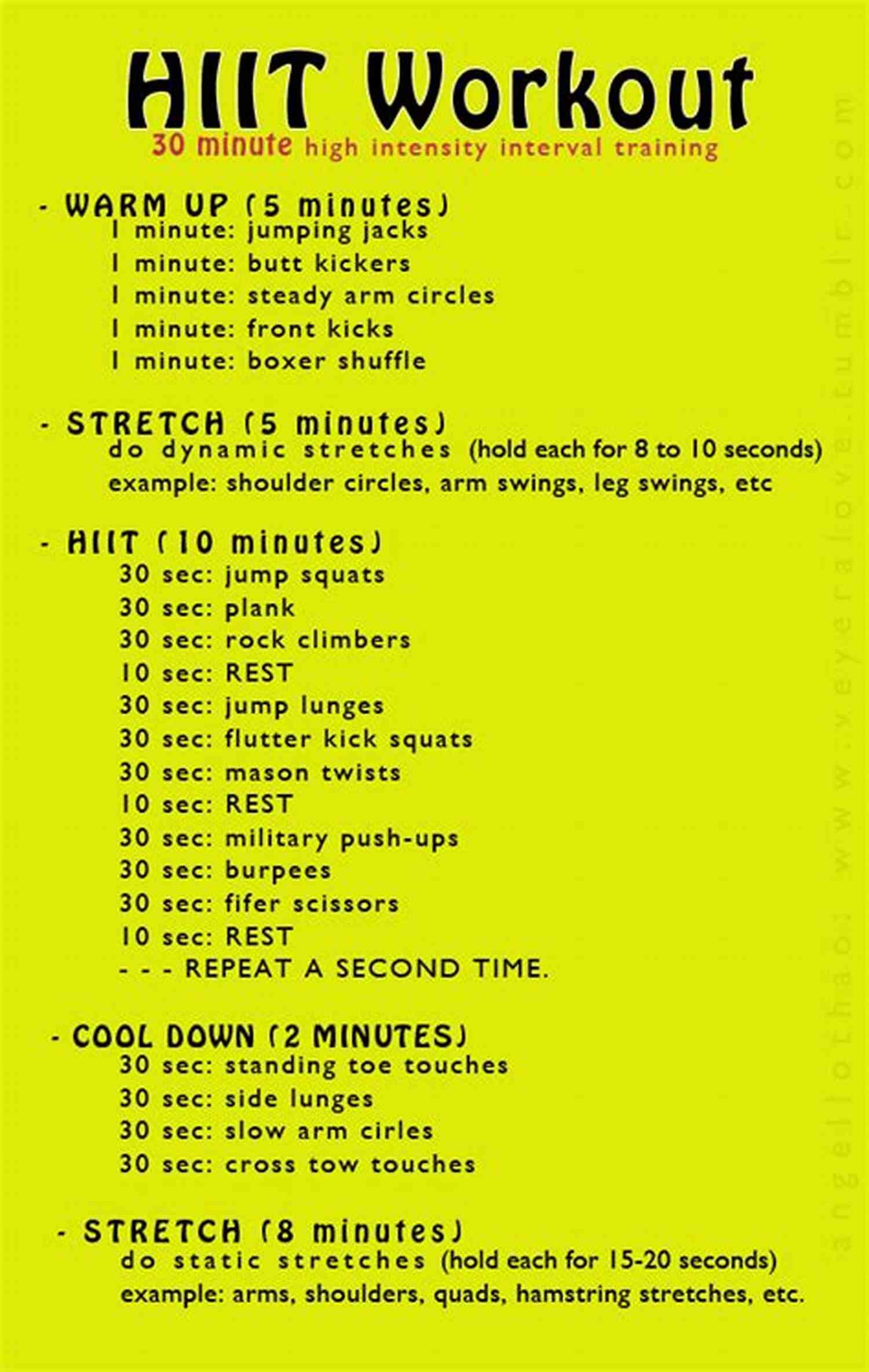 HIIT Workout For Weight Loss How To Lose A Pound Of Fat In A Day