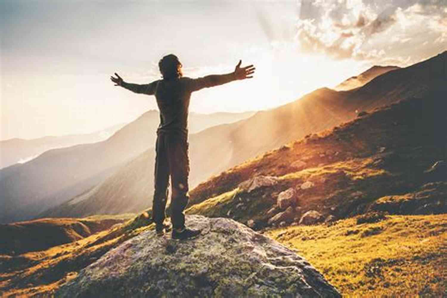 Image Depicting A Person Feeling Joy And Freedom The Five Things We Cannot Change: And The Happiness We Find By Embracing Them