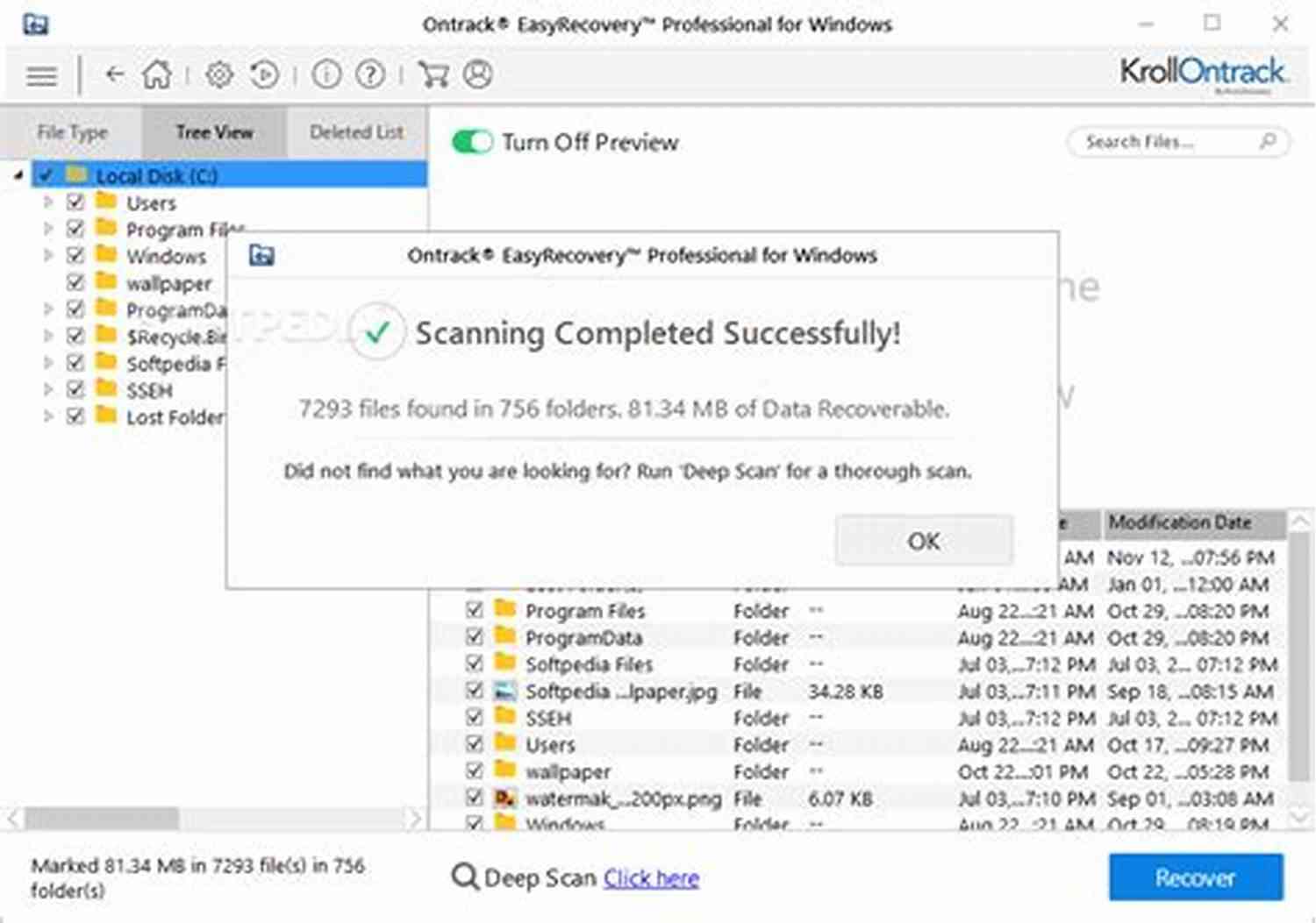 Ontrack EasyRecovery AA Recovery Tool Kit: 10 Best (Most Successful) Big Recovery Tools