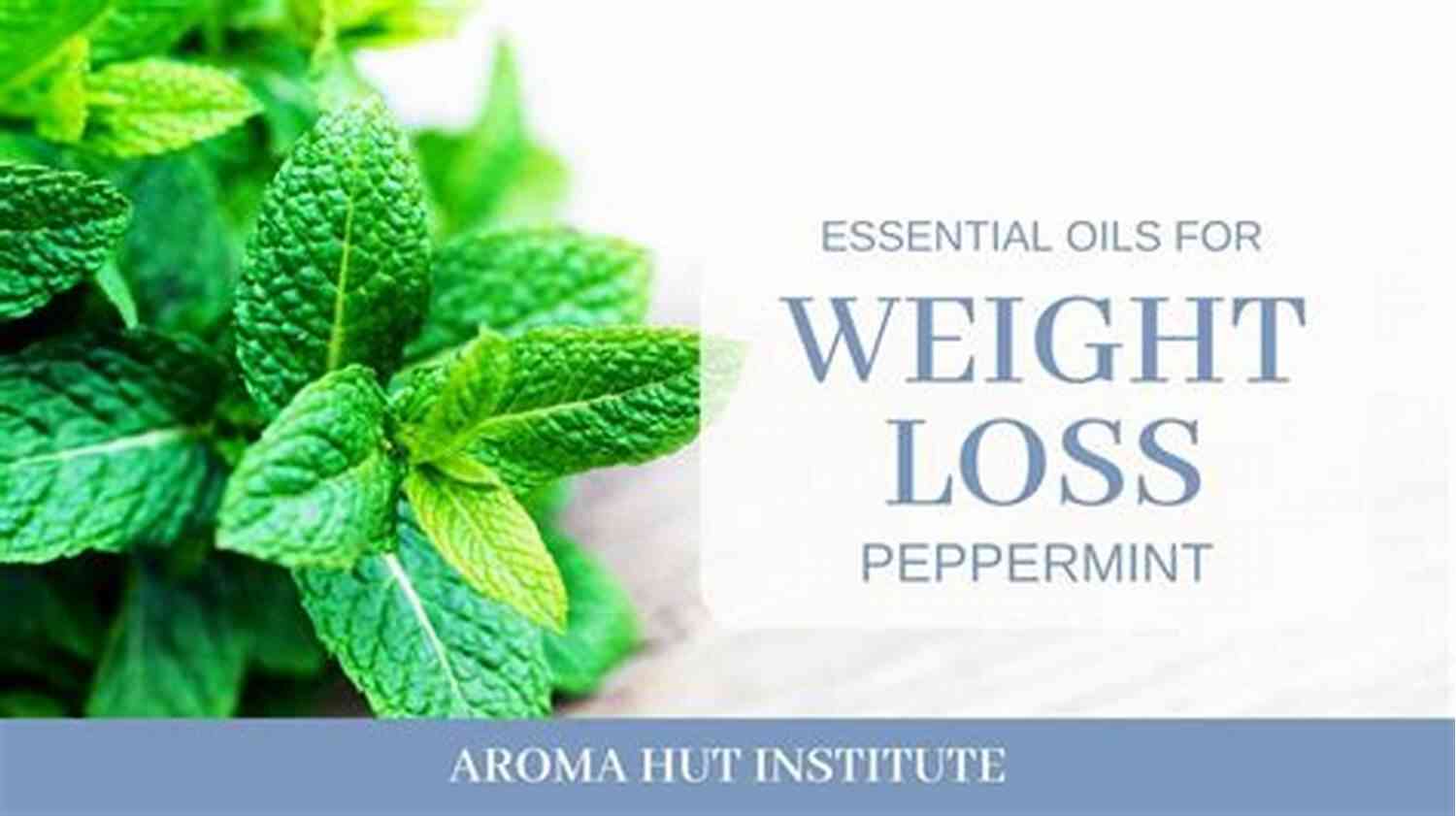 Peppermint Essential Oil For Weight Loss Essential Oils For Weight Loss Burn Fat Boost Metabolism Lose Weight With Essential Oils (Essential Oil Recipes)