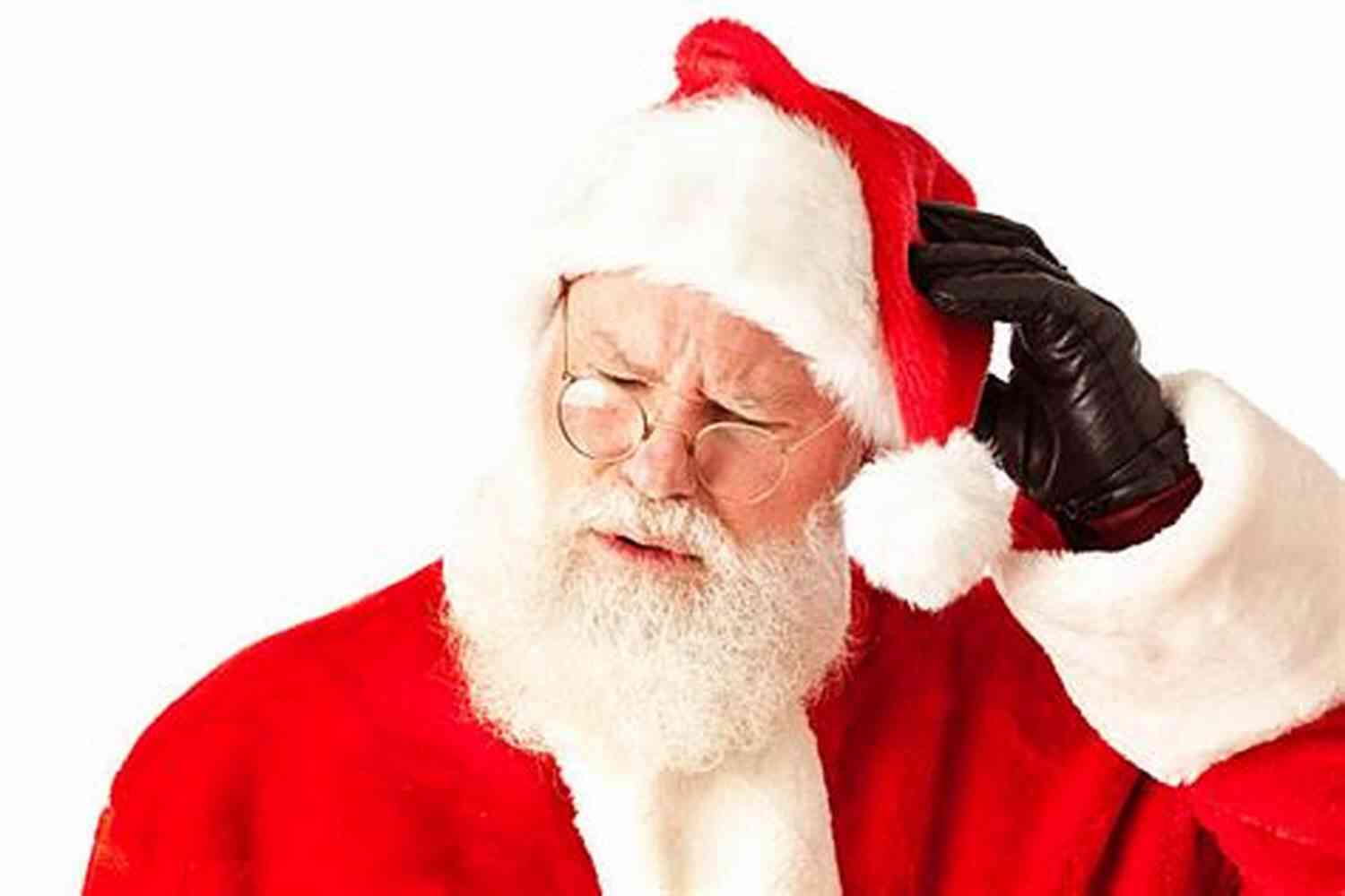 Santa Claus Looking Perplexed Without His Red Trousers. Santa Claus Has Lost His Drawers: A Choose The Page StoryQuest Adventure