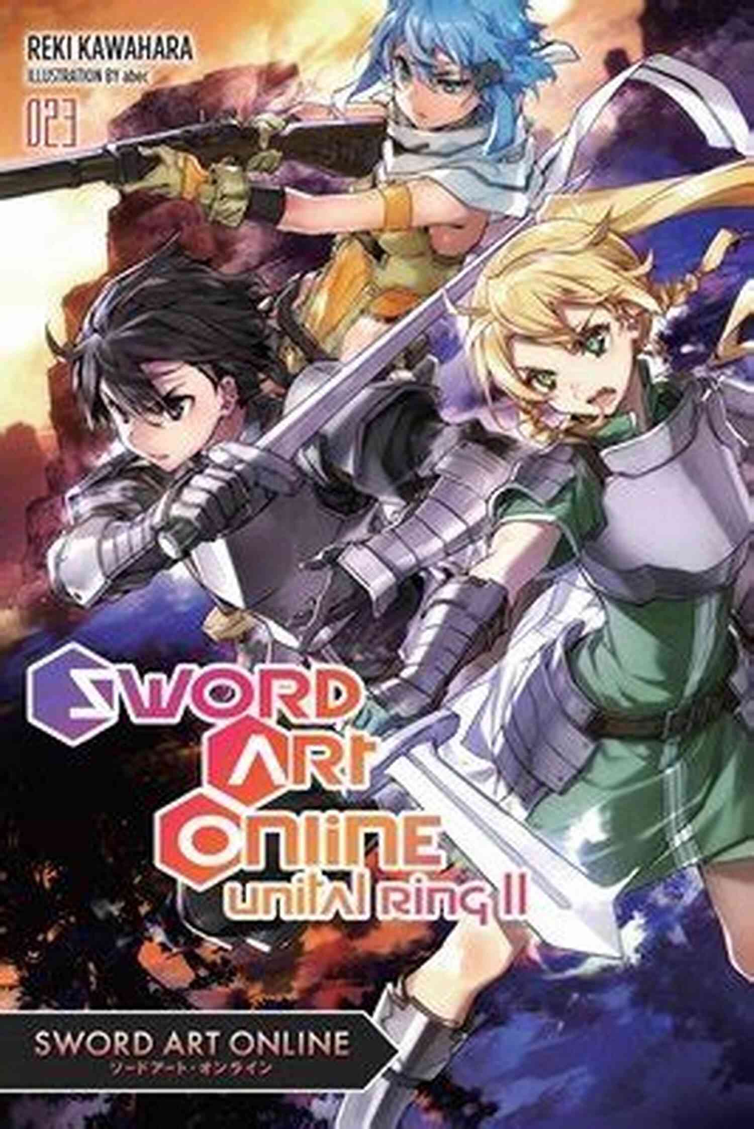 Sword Art Online 23 Light Novel Unital Ring II Cover Sword Art Online 23 (light Novel): Unital Ring II