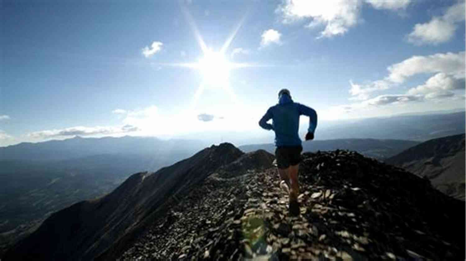 A Person Running In The Mountains Run Your Own Way: A Guide To Running